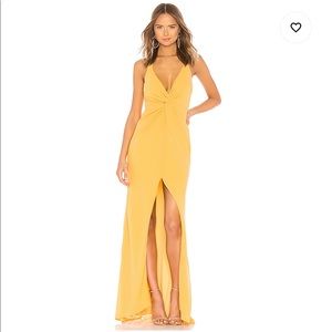 Xael Gown in Golden Rod